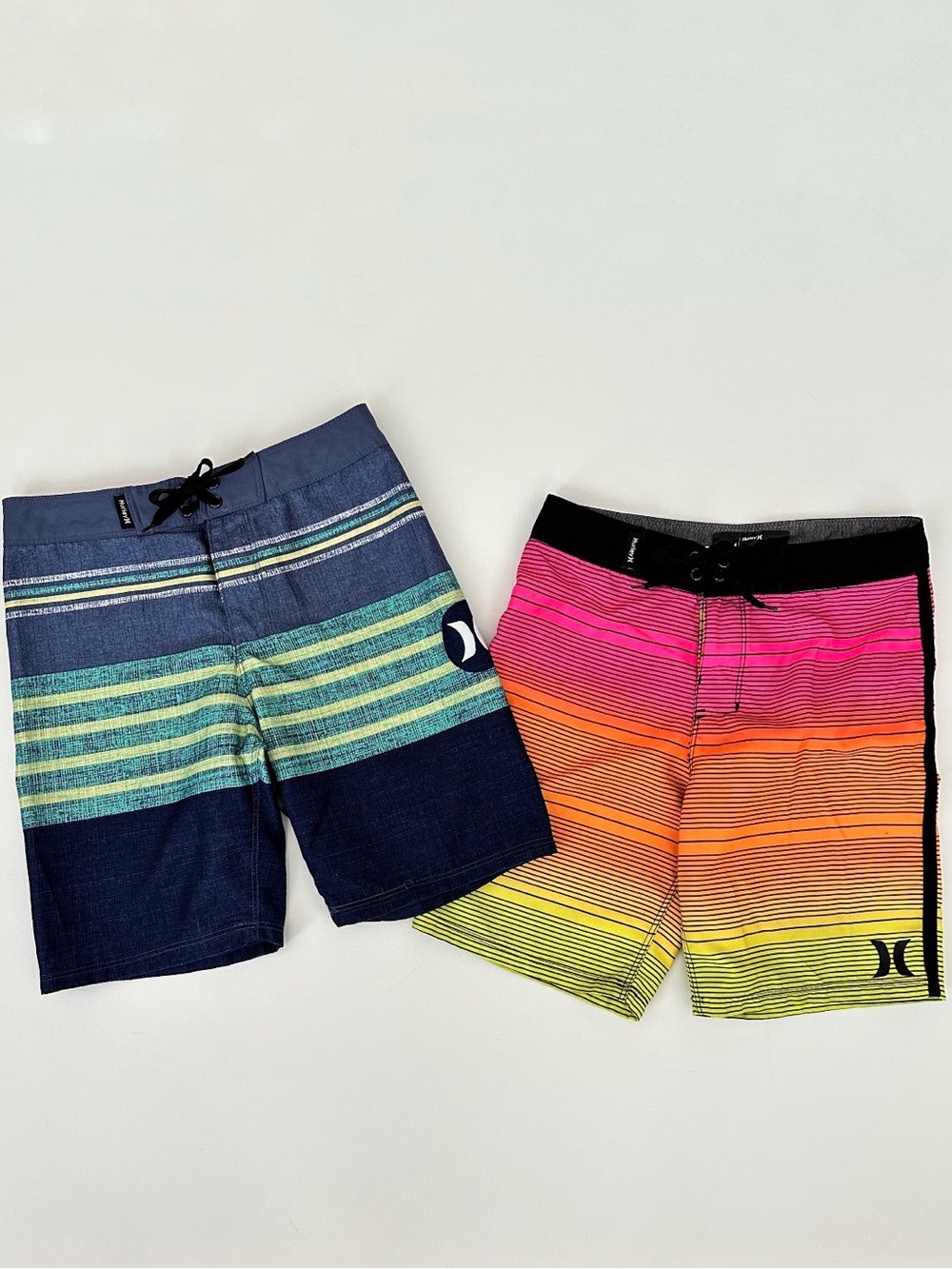 Hurley & Old Navy Boys Swim Short / Swim Trunk 3 Piece Bundle Size M / 8